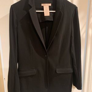 Casual Black Blazer